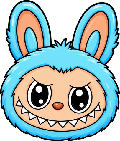 Labubu sticker 8