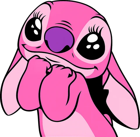 Pink Stitch sticker 4